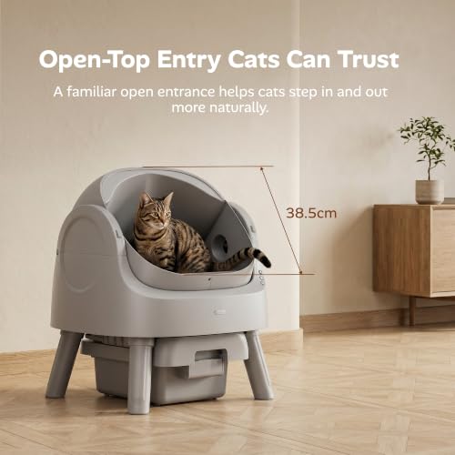 Automatic Self Cleaning Litter Box (Grey)