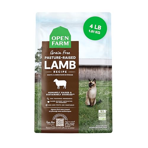 Grain Free Dry Cat Food (4 Pound (Pack of 1))