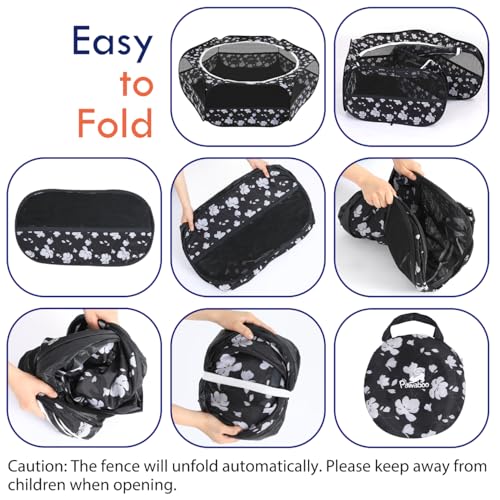 Small Animal Playpen with Zippered Cover (T-Magnolia)