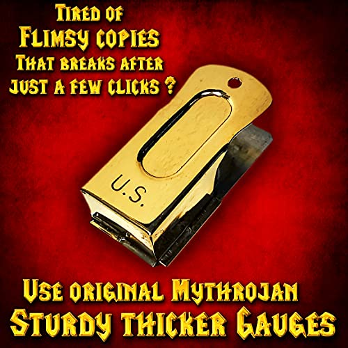 Pet Training Clicker Set Brass and Steel Puppy Dog Training Cricket Clicker U.S. Engraved WII Military Gear Metal Clicker (Clicker (5 pcs without Leather Cord))