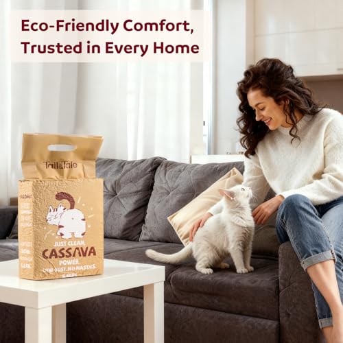 Premium Cassava & Tofu Cat Litter (5.5lbsx1bag)