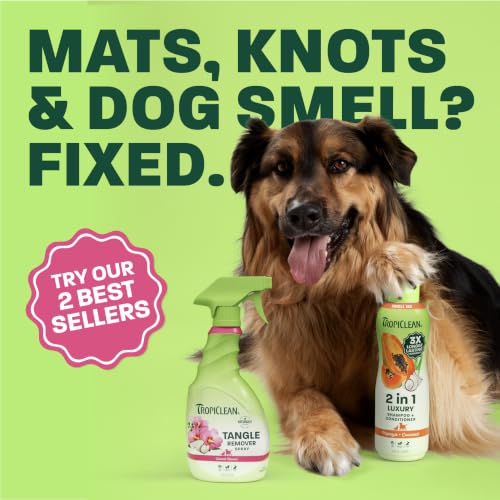Dog Shampoo and Conditioner & Dog Detangler Spray (Bundle)
