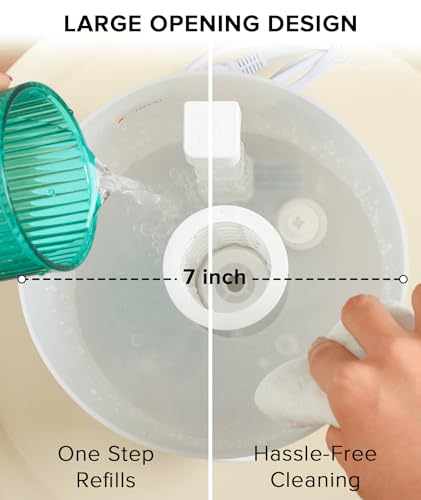 No Leak Reptile Fogger Humidifiers Mister for Reptile Tank (Dual Fog Output)