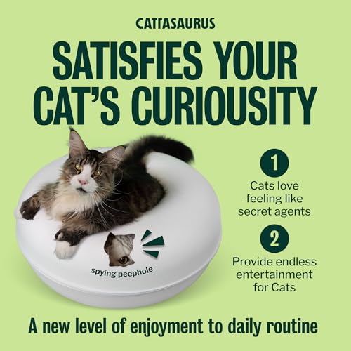Peekaboo Cat Cave (White / Jumbo)