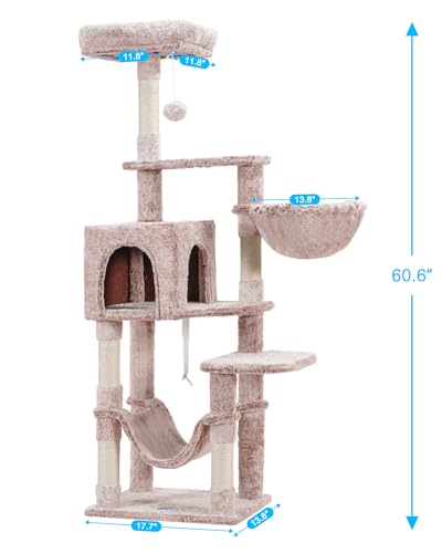 Cat Tree Multi (Muchroom / 60.6 Inches)