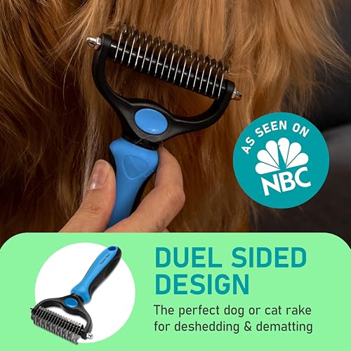 Pet Grooming Rake and Dematting Comb (C - Rake and Comb Kit (Best Value) / Large)