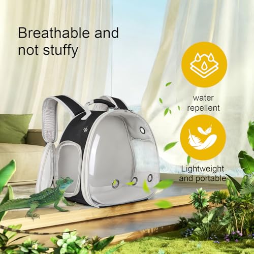 Guinea Pig Backpack Carrier (Black)
