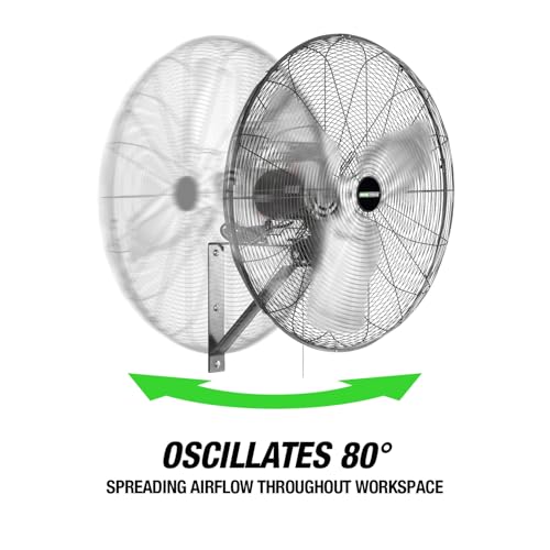 OEM24884 30" Indoor Oscillating Wall Fan