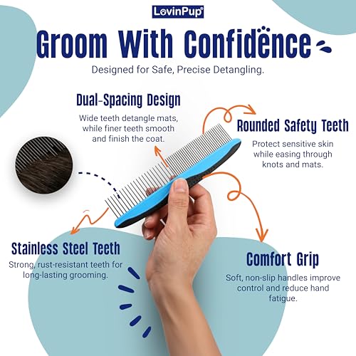Pet Metal Comb for Dogs and Cats (Comb)