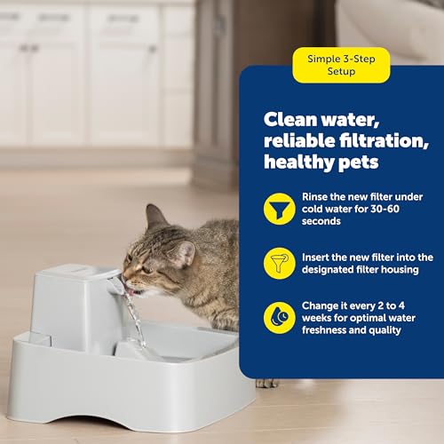 Drinkwell Pet Fountain Replacement Carbon Filters (Pack of 4 / Carbon Filters)
