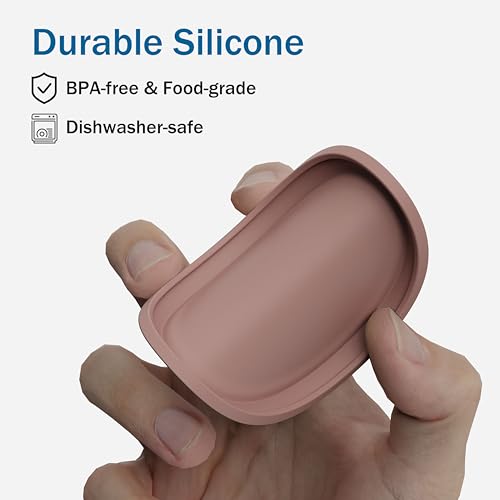 Silicone Pet Food Can Lids (3.3in/85mm(5.3-5.5oz) / Mars+Coral)