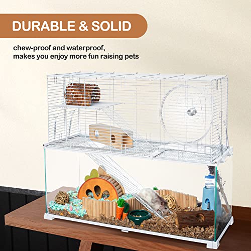 3 Tiers Large Hamster Cages (30"L x 12"W x 24"H)