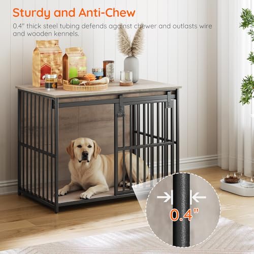 Dog Crate Furniture (Greige)