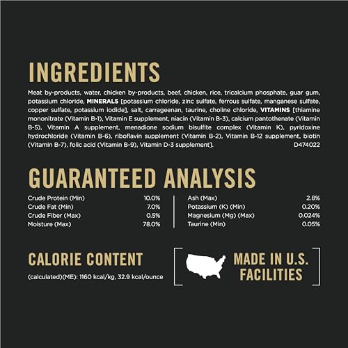 Urinary Tract Wet Cat Food Pate (3 Ounce (Pack of 24))
