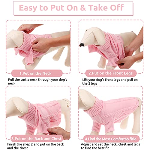 XL Dog Sweater (X-Large / Pink)