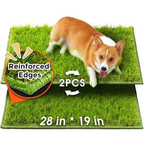 Artificial Grass for Dogs (Green / 28 x 19")