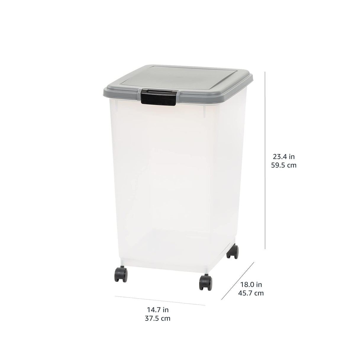 Airtight Pet Food Storage Container with Scoop (69 QT)