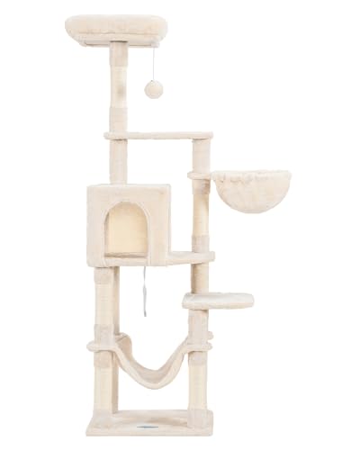 Cat Tree Multi (Beige / 60.6 Inches)