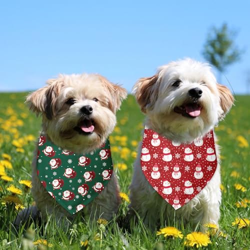 Christmas Dog Bandana 2 Pack (B)