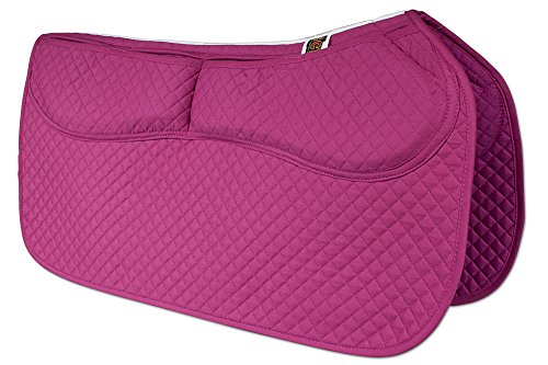 Thermoregulating Western Saddle Pad (Rose)