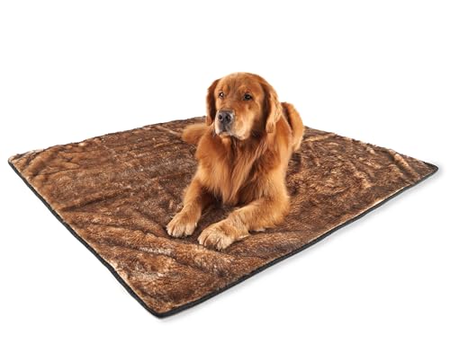 PupProtector Waterproof Throw Blanket (Sable Tan / Large (80" L x 62" W))