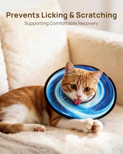 Soft Cat Cone Collar (Astral Depth / S)