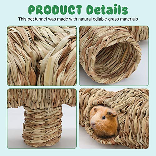 Hamster Grass Tunnel Toy