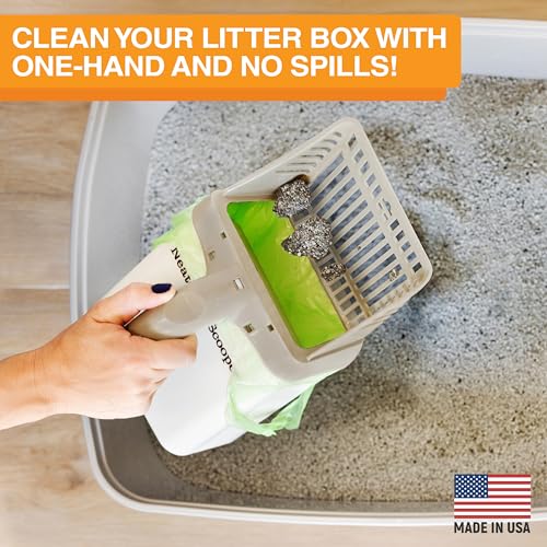 Neater Scooper Standard Cat Litter Scoop (Tan / Standard - 15 Bags)