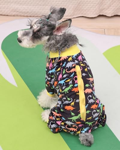 Dinosaur Costume Dog Pajamas (X-Large / Dinos#1)