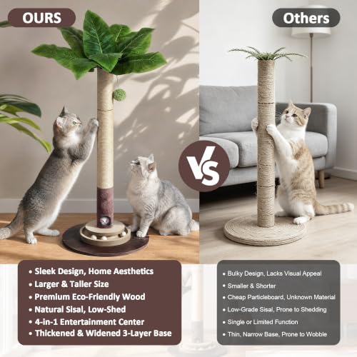 40" Cat Scratching Post