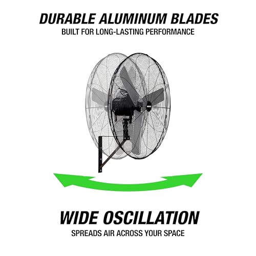 44885 30 Inch Oscillating Fan (New 30" Outdoor Fan)