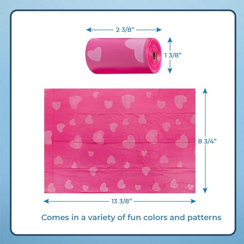Poop Bags for Dogs (Assorted Colors 2 / 240 Bags)