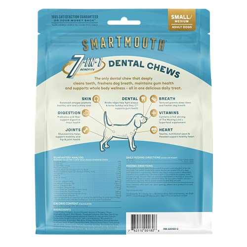 Smartmouth Vet Developed Dental Chew Treats