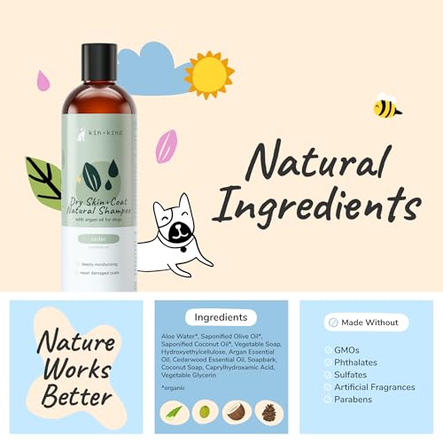 Dry Skin + Coat Natural Dog Shampoo