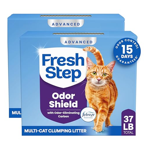 Advanced Odor Shield Multi Cat Clumping Cat Litter (Advanced Multi Cat / 18.5 lb (Pack of 2))
