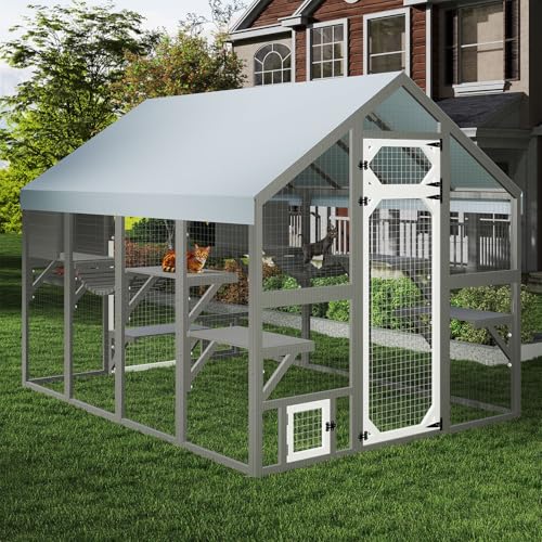 Catio Outdoor Cat Enclosure (69.7"L x 94.5"W x 70.9"H)