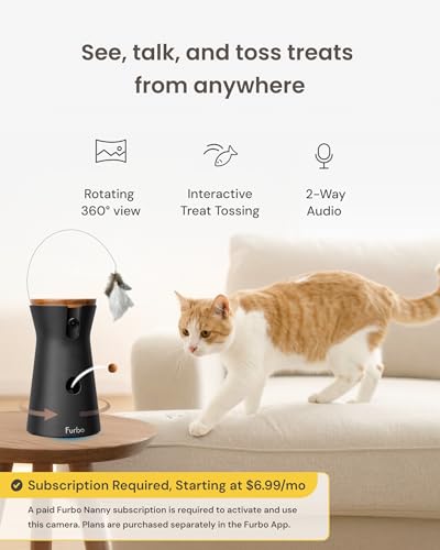360° Cat Camera [Paid Plan Required to Activate] (360° Cat Camera / Subscription Required to Activate)