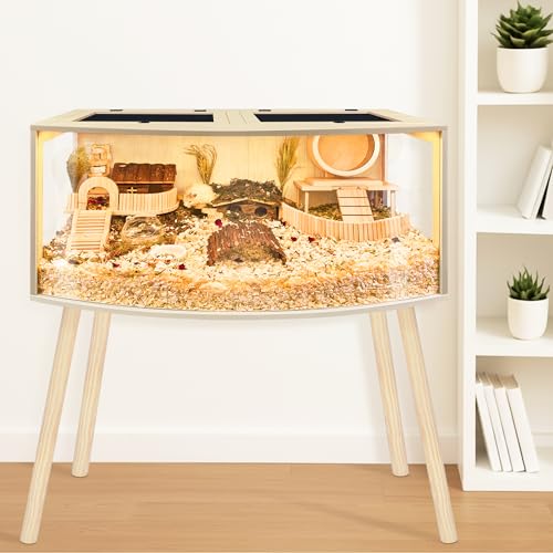 Hamster Cage with Curved Design (48.0"L x 20.0"W x 20.0"H)
