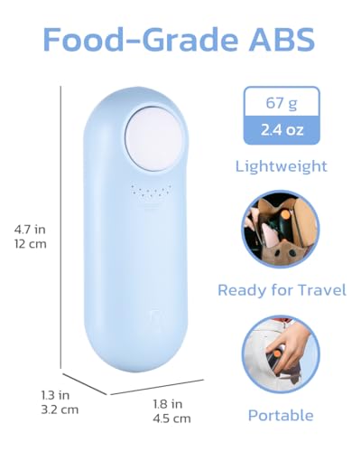 Dog Training Clicker & Dog Clicker with Treat Storage (Blue)