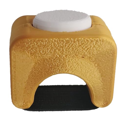 Hands Free Dog Training Clicker Ring (Metallic Gold)