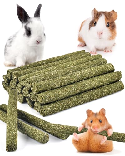 25PCS Timothy Hay Sticks (8.4 Ounce (Pack of 1))