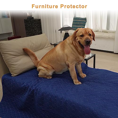 2Pack Pee Pads for Dogs Washable 53”x53” (2Pack 53”x53”)