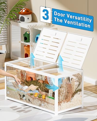 Hamster Cage 3.0 (39.3"L x 19.7"W x 20.4"H / White)