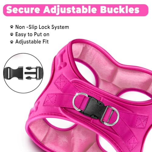 Comfort fit Step (M (Chest 17"-18.5") / Pink Plush)