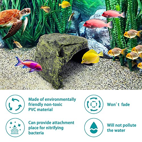 Hide Cave Aquarium Decorations Aquarium Terrarium Decor