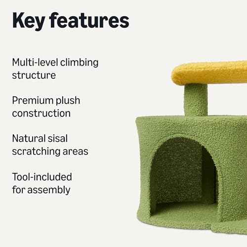 Cactus Cat Tower for Indoor Cats (Large 30.7” (77.9cm) H)