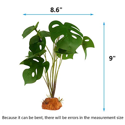Reptile Artificial Plants (A-monstera)