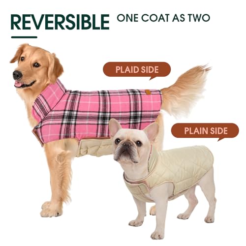 Waterproof Dog Coat (Pink / Small (Pack of 1))
