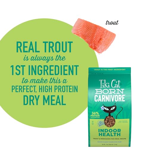 Tiki Cat Born Carnivore Dry Cat Food (3 Pound (Pack of 1))