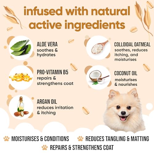 Oatmeal Dog Conditioner (16.90 Fl Oz (Pack of 1))